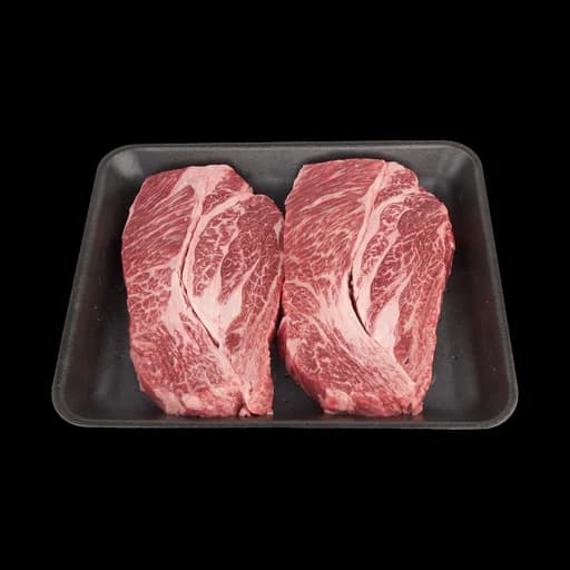 Wagyu Chuck Eye Roll Steak Cut MB 6-8 350g/pc